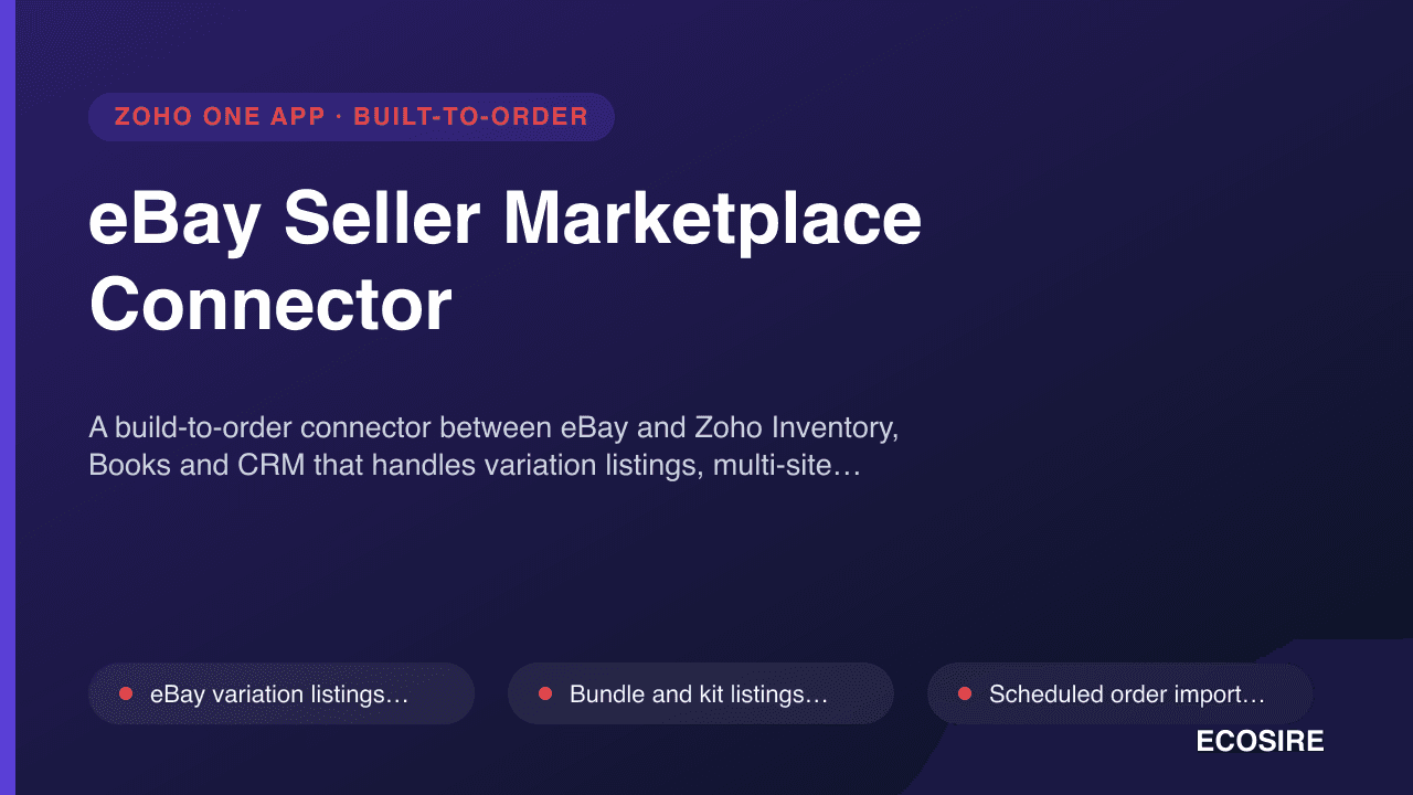 eBay Seller Marketplace Connector