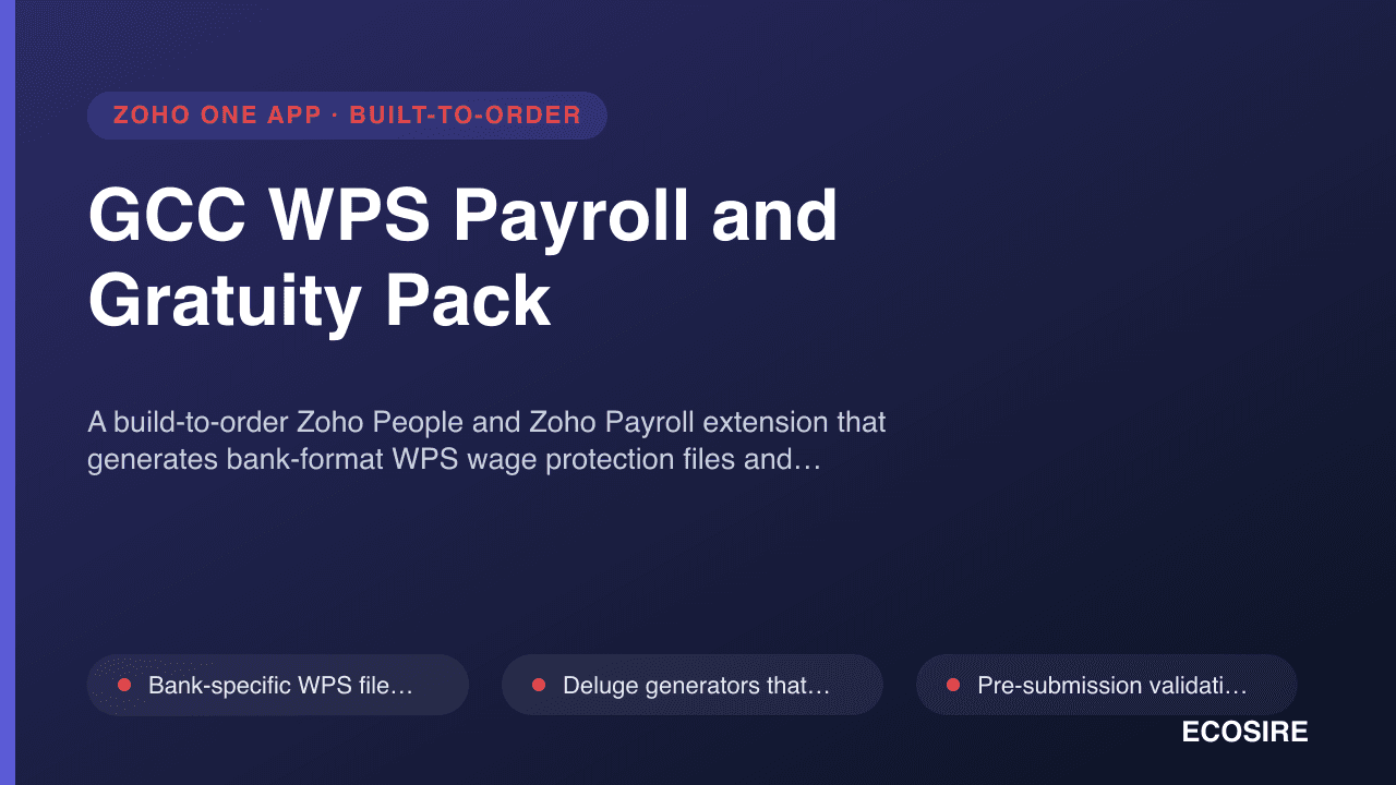 GCC WPS Payroll and Gratuity Pack