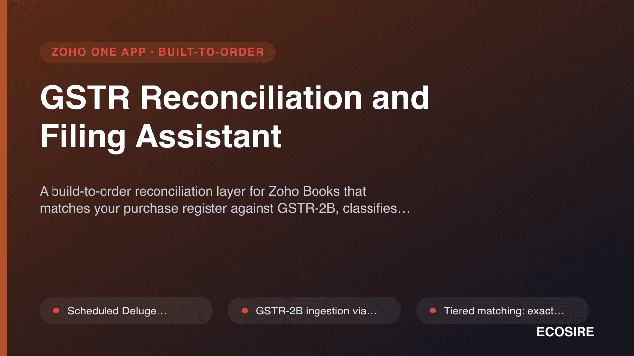 GSTR Reconciliation and Filing Assistant