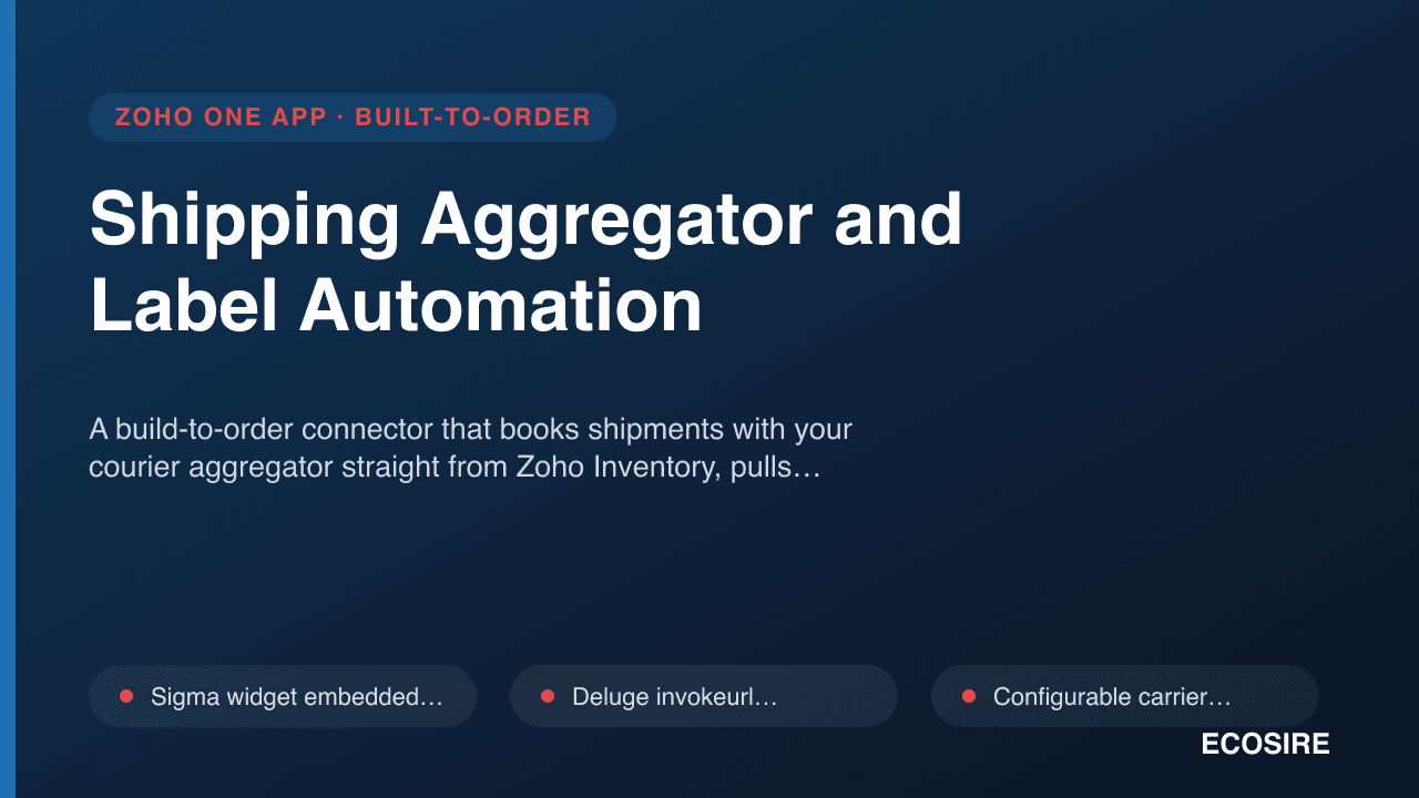 Shipping Aggregator and Label Automation