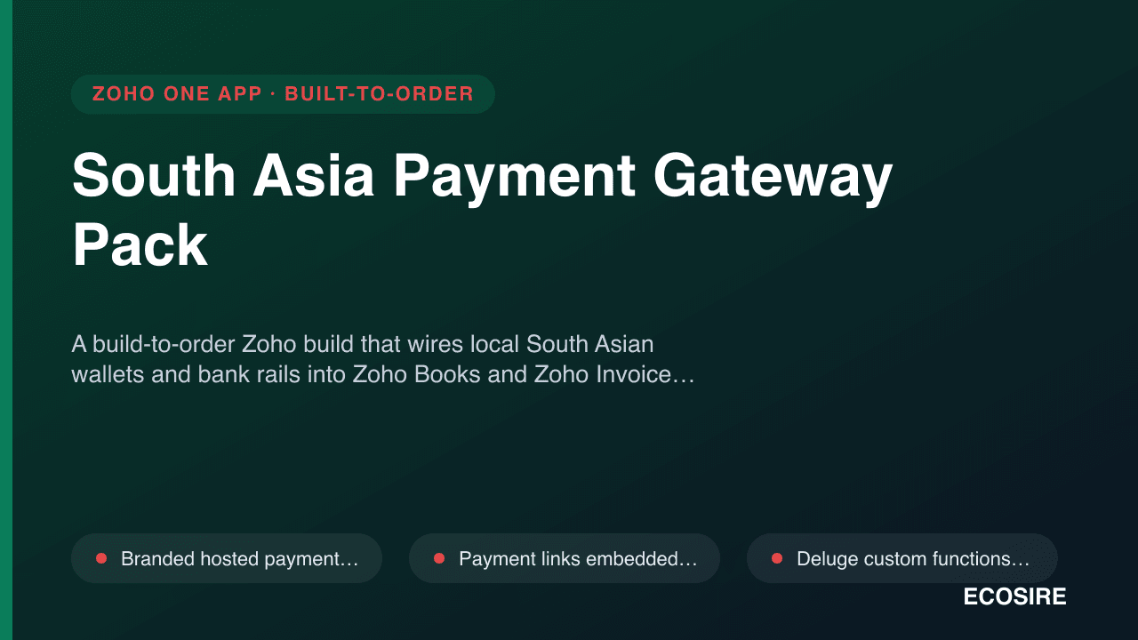 South Asia Payment Gateway Pack
