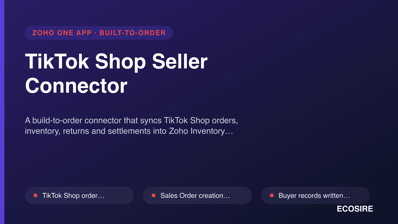 TikTok Shop Seller Connector