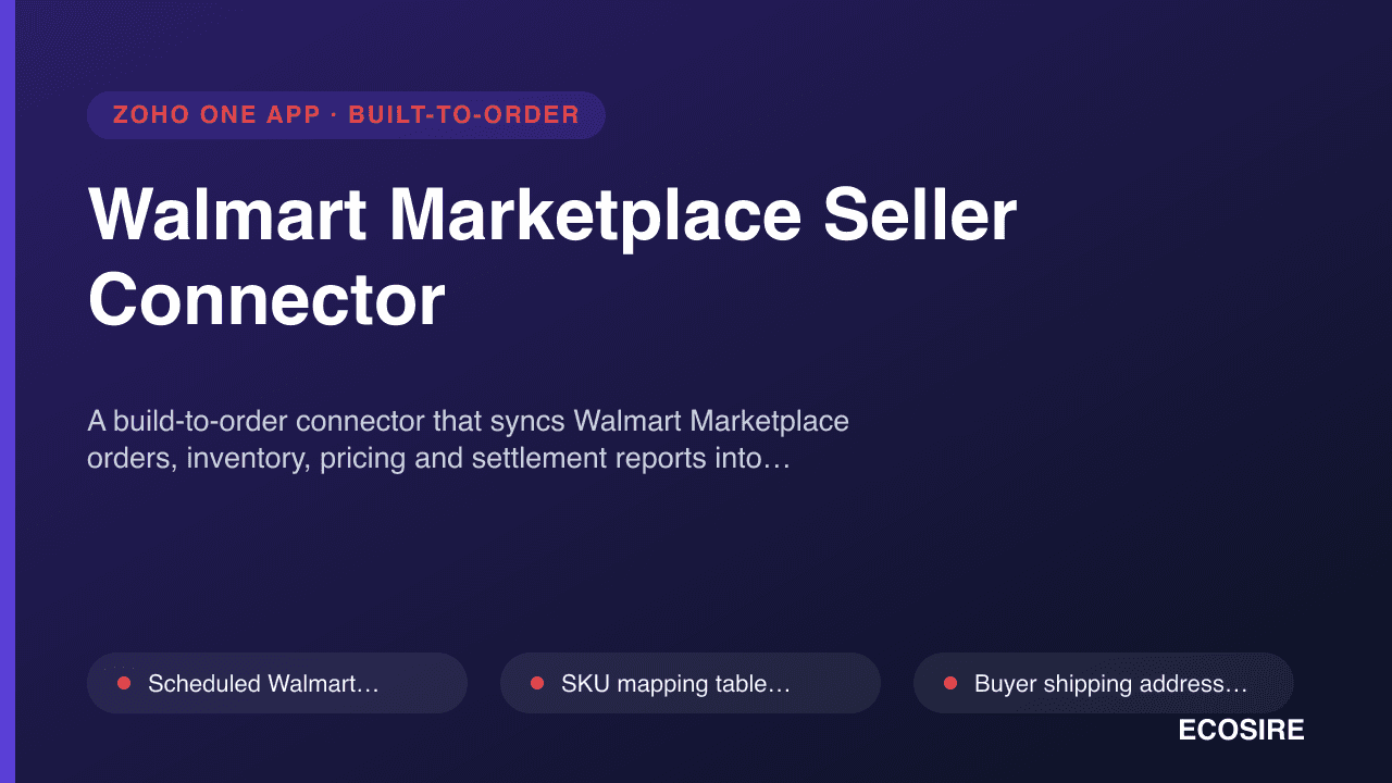 Walmart Marketplace Seller Connector