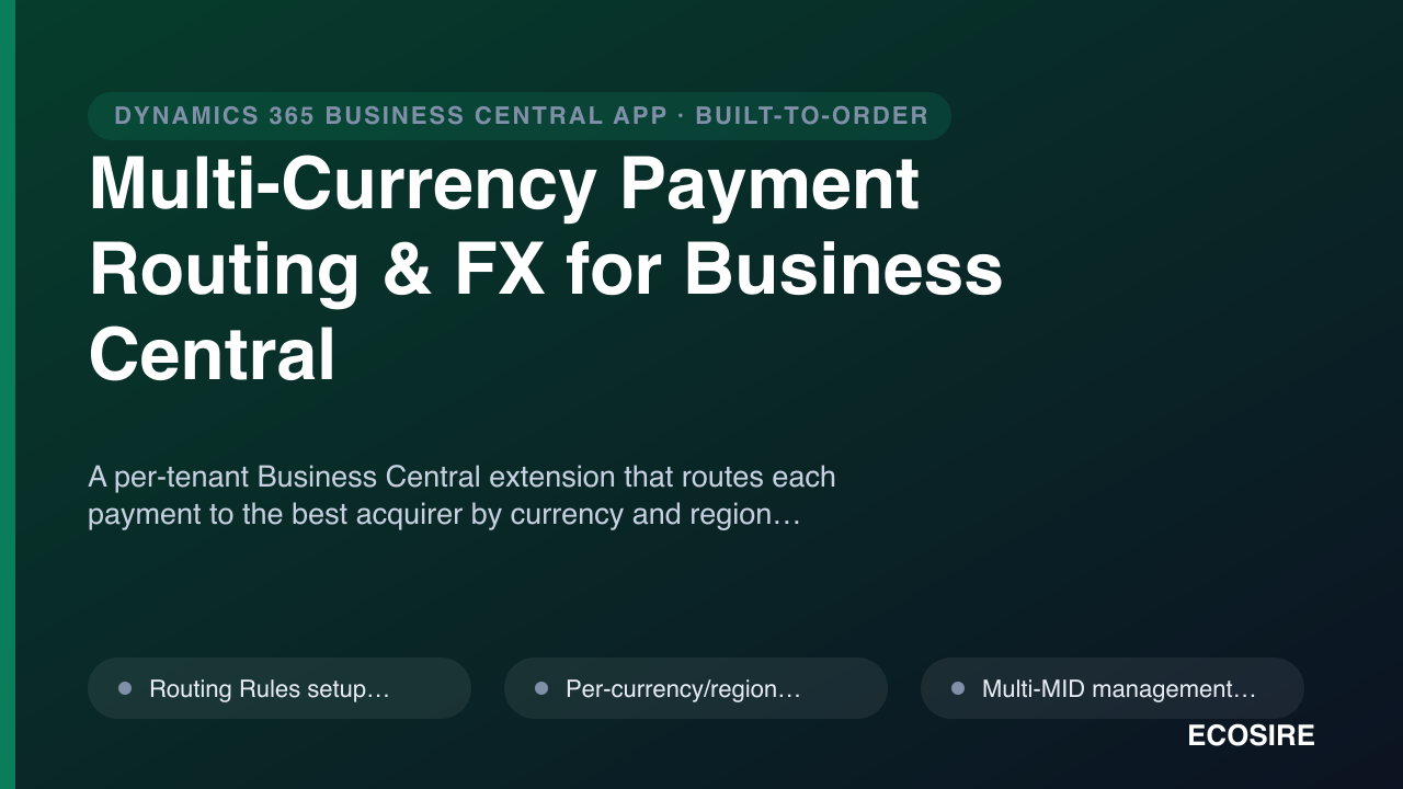 Fx Routing Boss Multi-Currency Payment Routing & FX for Business Central — SaaS Tools ...